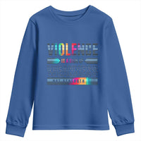 Violence Is A Sign Of Weakness Youth Sweatshirt