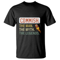 Fantasy Football T Shirt Commish Man Myth Legend - Wonder Print Shop