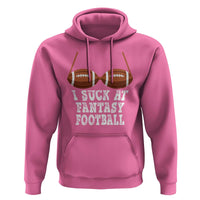 Funny I Suck At Fantasy Football Loser Bikini Hoodie - Wonder Print Shop