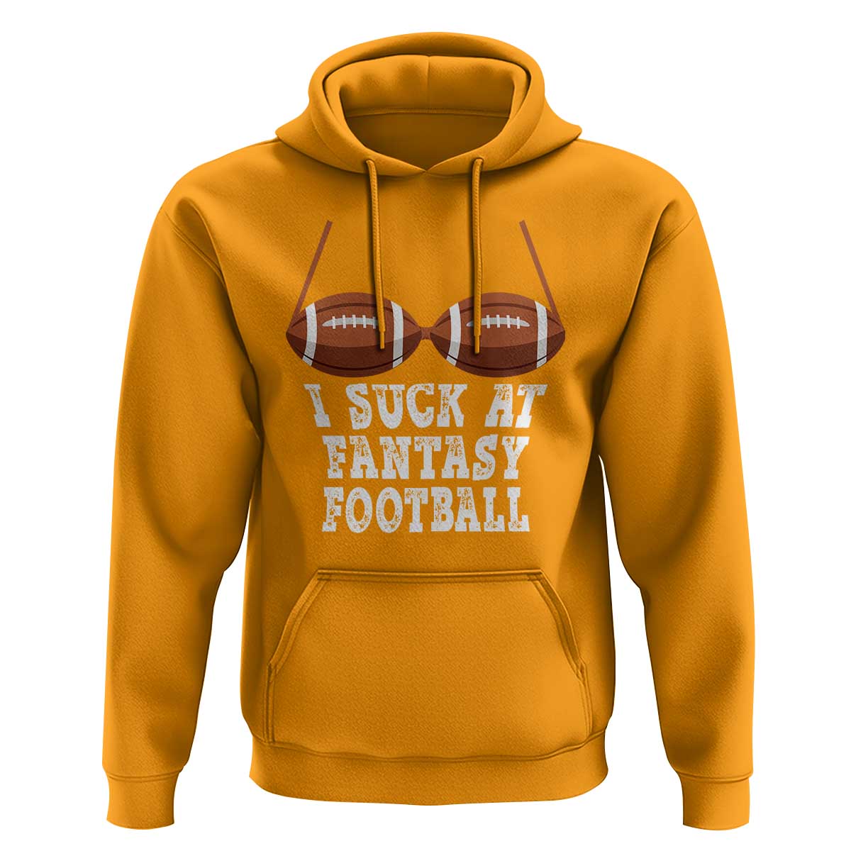 Funny I Suck At Fantasy Football Loser Bikini Hoodie - Wonder Print Shop