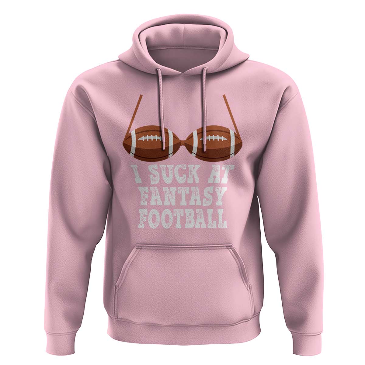 Funny I Suck At Fantasy Football Loser Bikini Hoodie - Wonder Print Shop