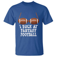 Funny I Suck At Fantasy Football Loser Bikini T Shirt - Wonder Print Shop