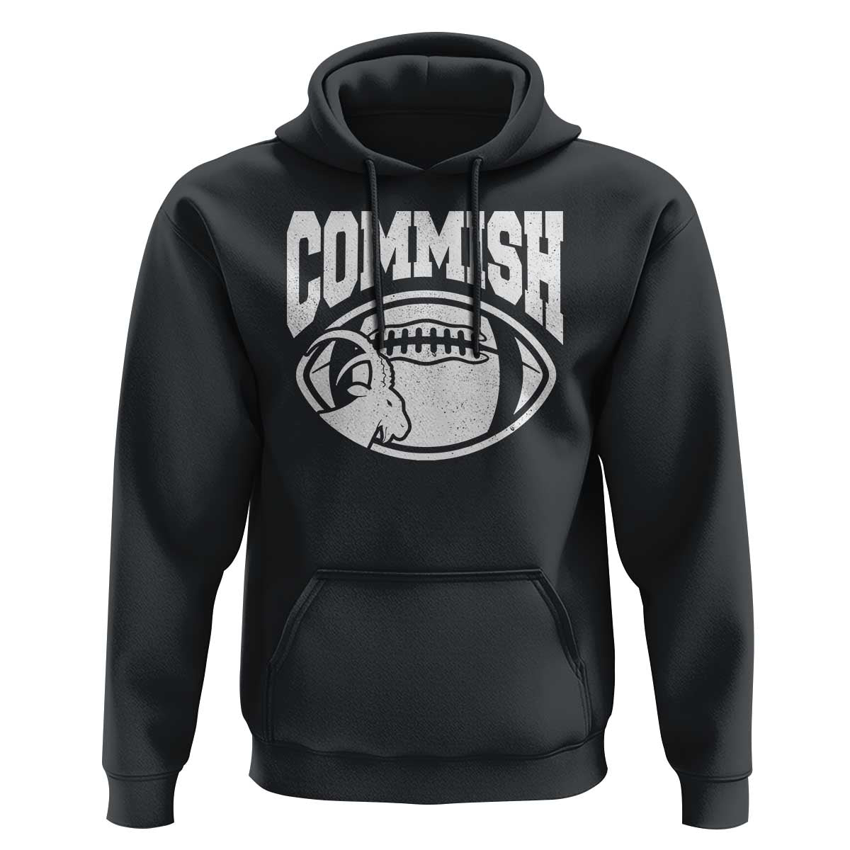 Fantasy Football Goat Commish Hoodie - Wonder Print Shop