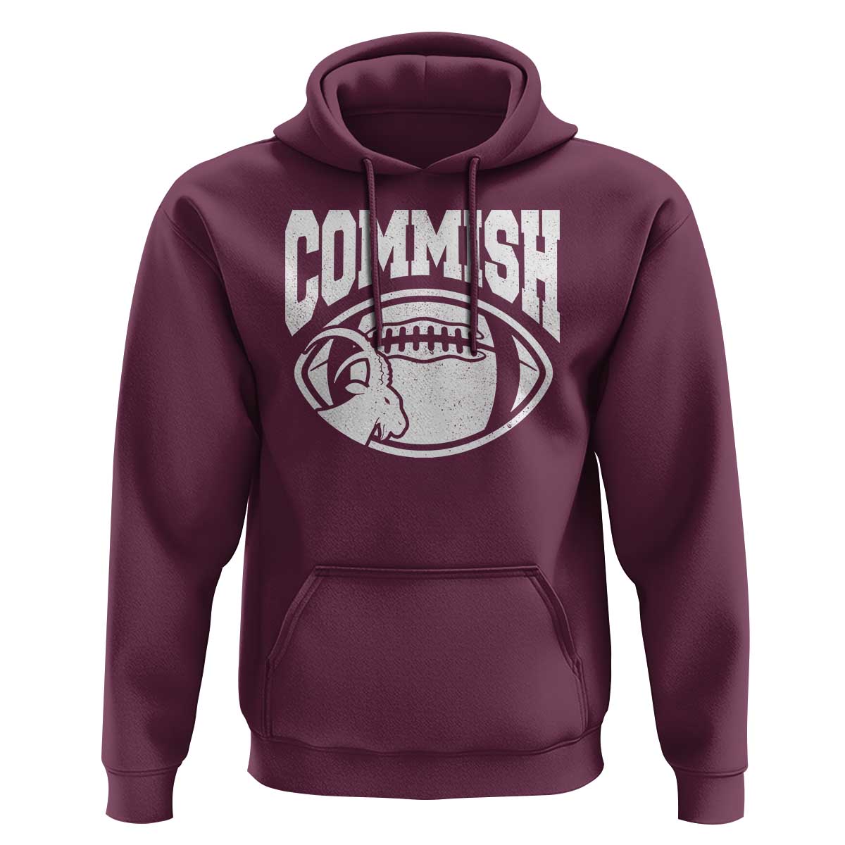 Fantasy Football Goat Commish Hoodie - Wonder Print Shop