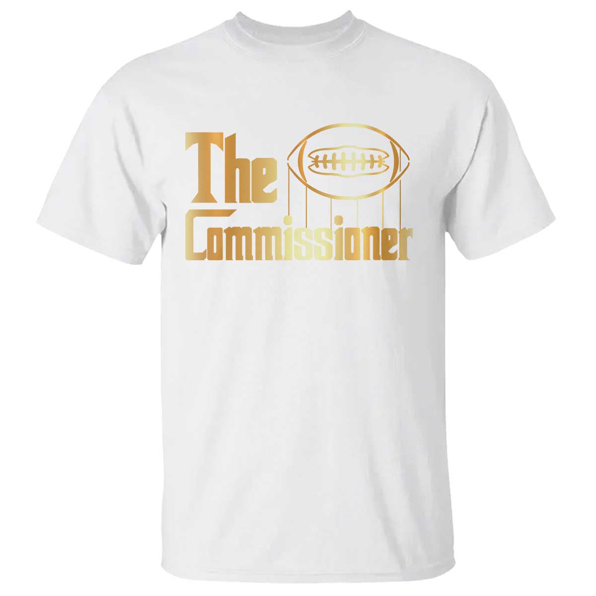 Fantasy Football The Commissioner T Shirt - Wonder Print Shop