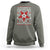 Anti Christmas Sweatshirt Merry Antichristmas Noel Hat Pentagram - Wonder Print Shop