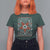 Anti Christmas T Shirt For Women Merry Antichristmas Noel Hat Pentagram - Wonder Print Shop