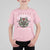 Anti Christmas T Shirt For Kid Merry Christless Satan Baphomet Wreath - Wonder Print Shop