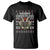 Anti Christmas T Shirt Merry Christless Satan Baphomet Wreath - Wonder Print Shop