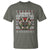 Anti Christmas T Shirt Merry Christless Satan Baphomet Wreath - Wonder Print Shop