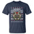 Anti Christmas T Shirt Merry Christless Satan Baphomet Wreath - Wonder Print Shop