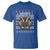 Anti Christmas T Shirt Merry Christless Satan Baphomet Wreath - Wonder Print Shop