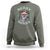 Anti Christmas Sweatshirt Merry 666Mas Satan Creepy Christmas - Wonder Print Shop