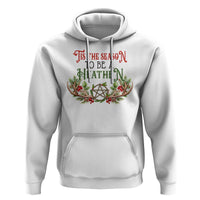 Pagan Christmas Hoodie Tis The Season To Be A Heathen Yule