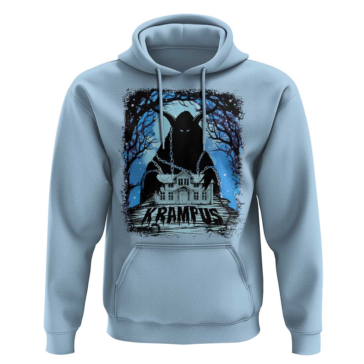 Dark Gothic Christmas Krampus Hoodie