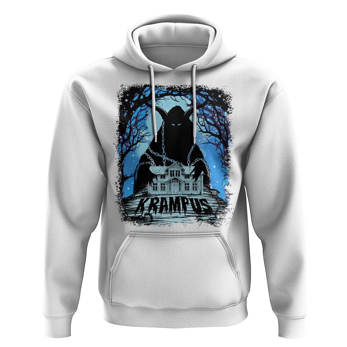 Dark Gothic Christmas Krampus Hoodie
