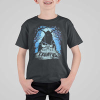 Dark Gothic Christmas Krampus T Shirt For Kid - Wonder Print Shop