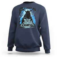 Dark Gothic Christmas Krampus Sweatshirt - Wonder Print Shop