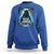 Dark Gothic Christmas Krampus Sweatshirt - Wonder Print Shop