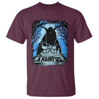 Dark Gothic Christmas Krampus T Shirt - Wonder Print Shop