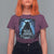 Dark Gothic Christmas Krampus T Shirt For Women - Wonder Print Shop
