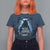 Dark Gothic Christmas Krampus T Shirt For Women - Wonder Print Shop