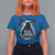 Dark Gothic Christmas Krampus T Shirt For Women - Wonder Print Shop