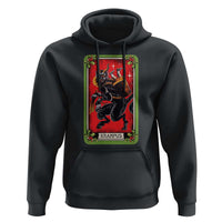 Christmas Krampus Hoodie American Traditional Tarot Card