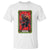 Christmas Krampus T Shirt American Traditional Tarot Card - Wonder Print Shop