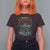 Horror Christmas Merry Krampus T Shirt For Women - Wonder Print Shop