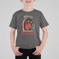 Horror Christmas Female Krampus T Shirt For Kid - Wonder Print Shop