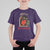 Horror Christmas Female Krampus T Shirt For Kid - Wonder Print Shop