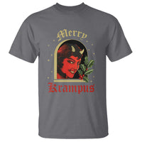 Horror Christmas Female Krampus T Shirt - Wonder Print Shop