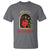 Horror Christmas Female Krampus T Shirt - Wonder Print Shop