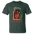 Horror Christmas Female Krampus T Shirt - Wonder Print Shop