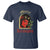 Horror Christmas Female Krampus T Shirt - Wonder Print Shop