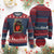 Horror Christmas Female Krampus Ugly Christmas Sweater - Wonder Print Shop