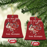 Funny Xmas Christmas Ornament Hide Your Wife From Krampus - Wonder Print Shop