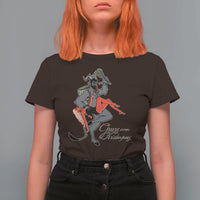 Funny Christmas Gruss Vom Krampus T Shirt For Women - Wonder Print Shop