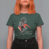 Funny Christmas Gruss Vom Krampus T Shirt For Women - Wonder Print Shop