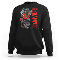 Horror Christmas Gruss Vom Krampus Sweatshirt - Wonder Print Shop