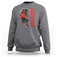 Horror Christmas Gruss Vom Krampus Sweatshirt - Wonder Print Shop