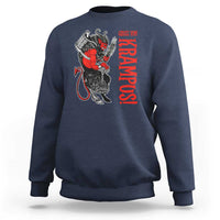 Horror Christmas Gruss Vom Krampus Sweatshirt - Wonder Print Shop