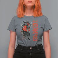 Horror Christmas Gruss Vom Krampus T Shirt For Women - Wonder Print Shop