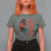 Horror Christmas Gruss Vom Krampus T Shirt For Women - Wonder Print Shop