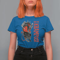 Horror Christmas Gruss Vom Krampus T Shirt For Women - Wonder Print Shop