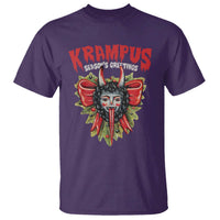 Christmas Krampus T Shirt Season Greeting Coquette Bow Krampus - Wonder Print Shop