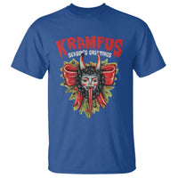 Christmas Krampus T Shirt Season Greeting Coquette Bow Krampus - Wonder Print Shop