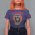 Christmas Krampus T Shirt For Women Season Greeting Coquette Bow Krampus - Wonder Print Shop
