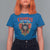 Christmas Krampus T Shirt For Women Season Greeting Coquette Bow Krampus - Wonder Print Shop